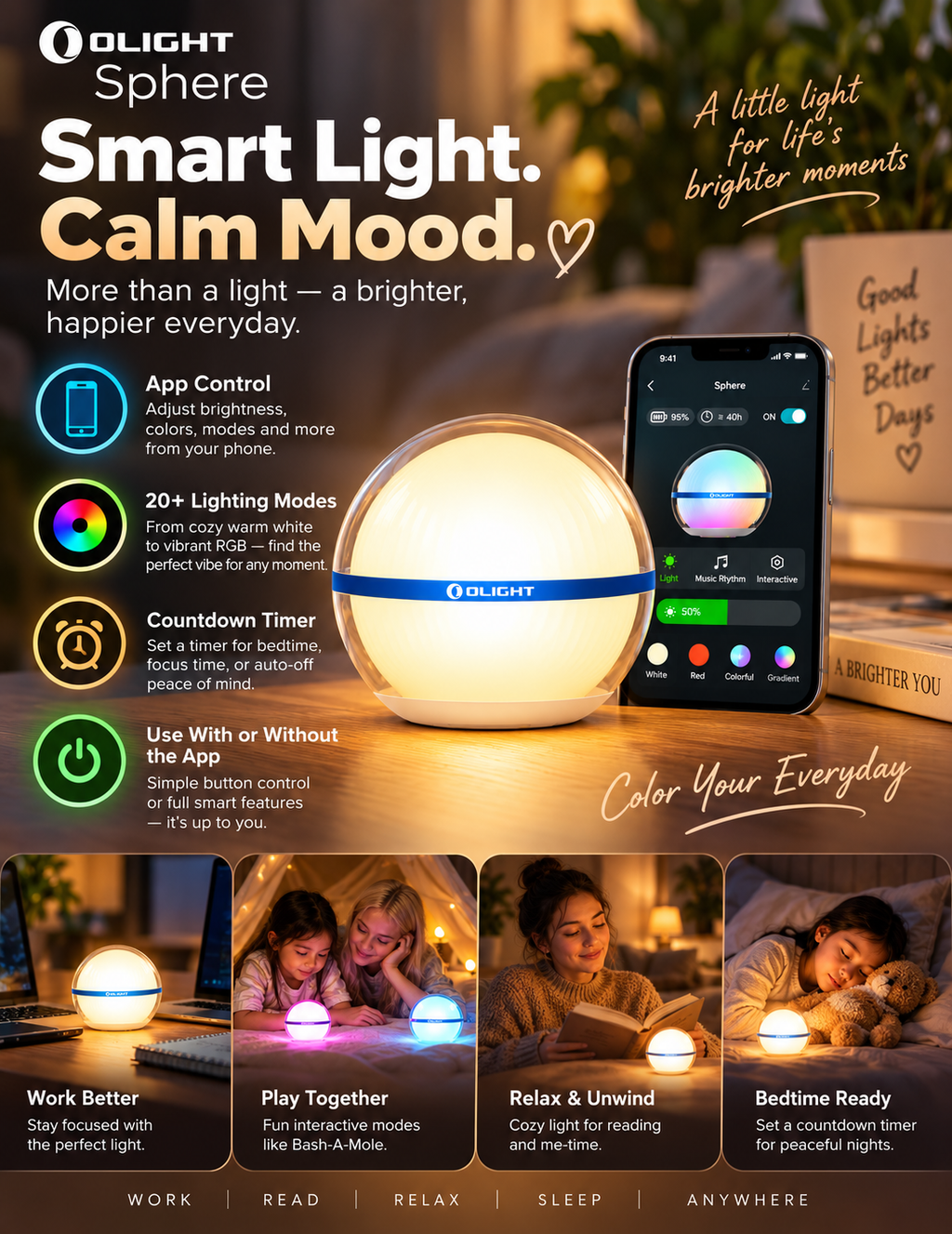 OLIGHT Sphere Smart Ambient Light