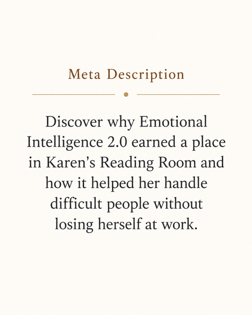 Emotional Intelligence 2.0